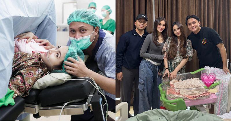 Momen Aaliyah Massaid Jenguk Baby Selina Anak Mahalini
